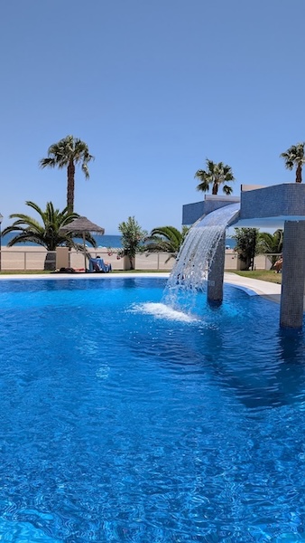 Piscina - Ático Brisamarina - Playa y Golf en Roquetas de Mar