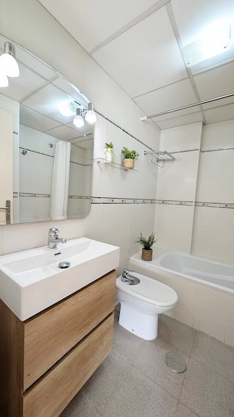 Baño - Ático Brisamarina - Playa y Golf en Roquetas de Mar